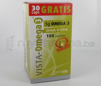 VISTA OMEGA 3 70 CAPS +30 GRATIS  PROMO (voedingssupplement)
