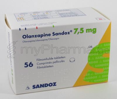 BVBA apotheek Patrick Meysen 3990 Peer : OLANZAPINE SANDOZ 