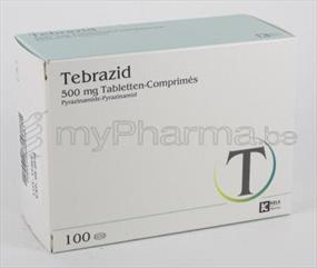 BVBA apotheek Patrick Meysen 3990 Peer : Welkom > TEBRAZID 500 MG 100 TABL